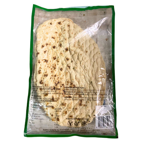 GSSB Fresh Garlic Coriander Naan Bread 3pcs
