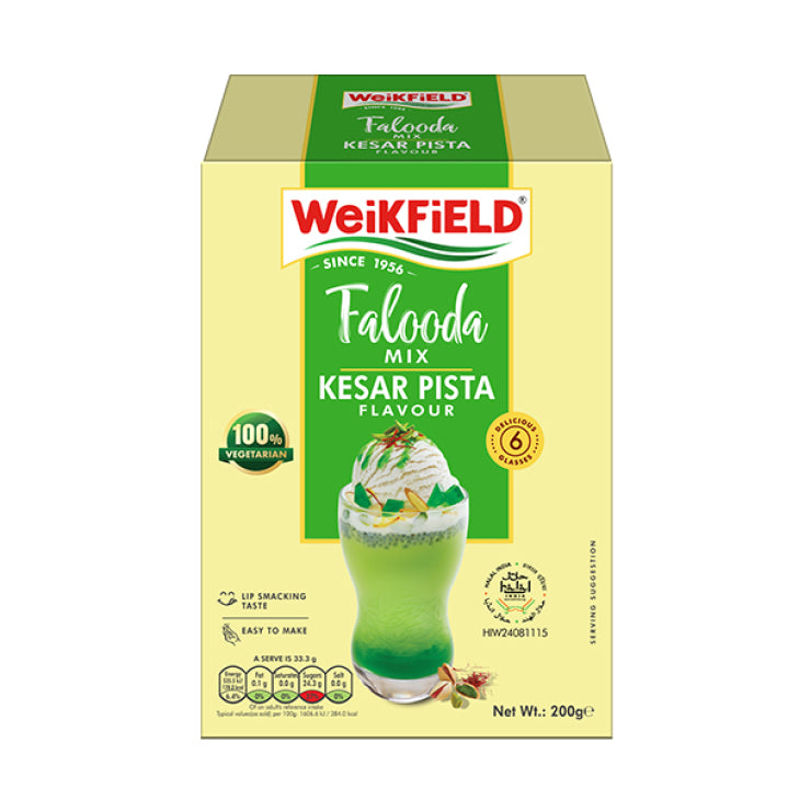 Weikfield Falooda Mix Kesar/Pista (6x200G)