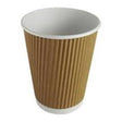 Ctr Mbt Ripple Wall Hot Cup Paper (237ml - 8Oz) Kraft Brown (25 pcs) product image