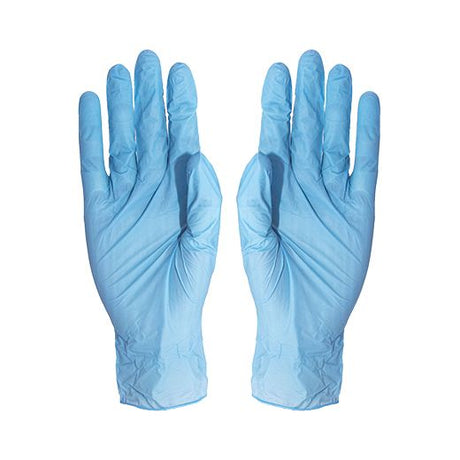 Preema Blue Vinyl Gloves Softer X-Large (Powder - Free) (10X100pcs) - Aytac Foods Wholesale
