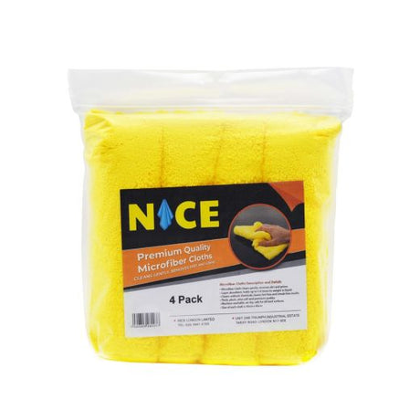 Nice Microfibre 4'S Yellow (24X4pcs) - Aytac Foods Wholesale