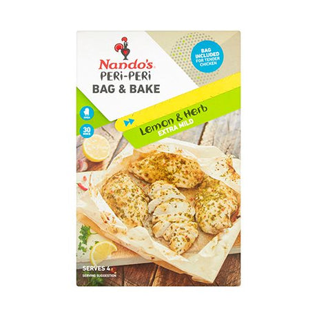 Rh Nandos Bag & Bake Lemon & Herb (12x20GR) - Aytac Foods Wholesale