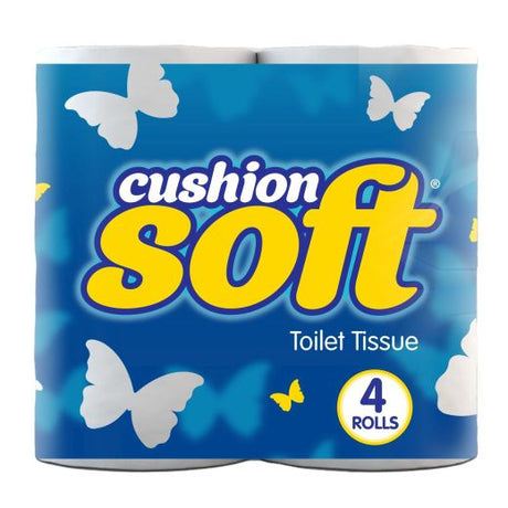 Nova Cushion Soft 4 Pack Toilet Tissue (10x4)