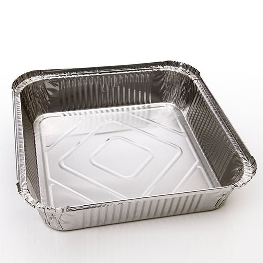 Alufast Foil Container No.9 Deep (230X230X50Mm-2100Ml/73Oz) 200Pcs