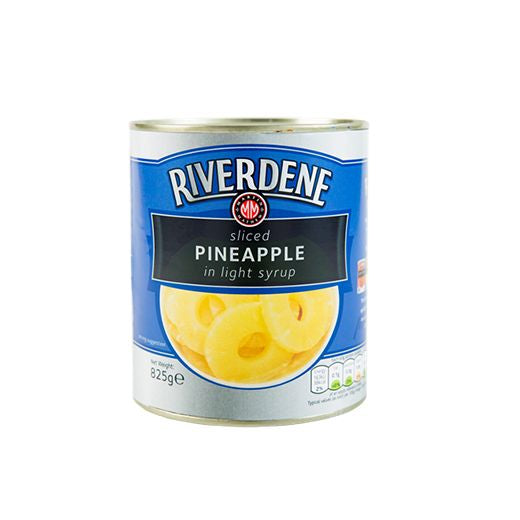 Riverdene Pineapple Slices In Syrup 825G