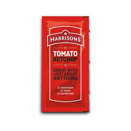 Harrison Tomato Ketchup Sachets – 200x10g - Aytac Foods Wholesale