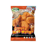 Meadow Vale Hot & Spicy Coated Chicken Wings 1Kg - Aytac Foods Wholesale