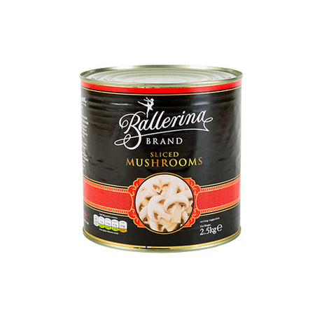 Ctr Mm Ballerina Mushrooms Sliced (2.5kg) product image