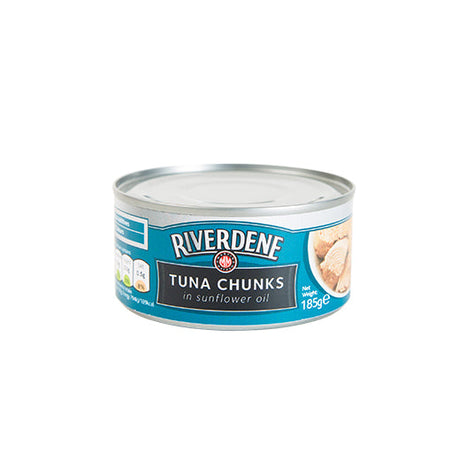 Ctr Mm Riverdene Tuna Chunks In Sunflower Oil (185g) product image