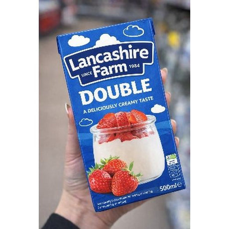 Pkz Lancashire Farm Double Cream 500ml product image
