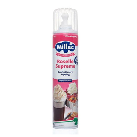 Lakeland Millac Roselle Supreme Aerosol (Whipped Cream) (12x250GR) - Aytac Foods Wholesale
