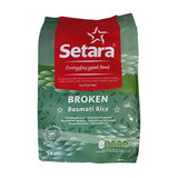 Setara Broken Basmati Rice (1x5KG) - Aytac Foods Wholesale