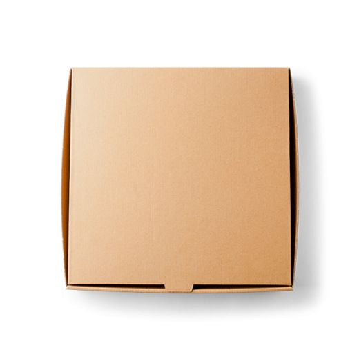 10Inc Plain Brown Pizza Boxes 100Pcs