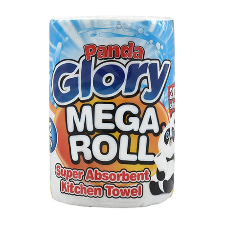 Panda Glory Mega Kitchen Roll 6 Rolls - Aytac Foods Wholesale