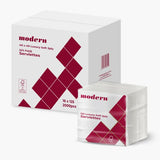 40X40 Luxury Soft 1/4 Fold 2Ply Serviettes 125pcs (Pack of 16)