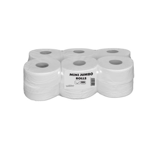 Up Mini Jumbo Toilet Rolls 2-Ply (1 x 12 Rolls x 100m)