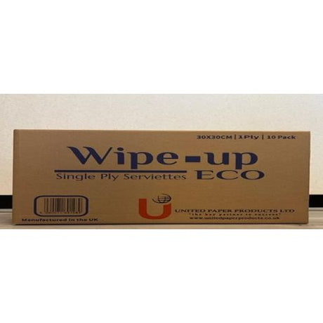 Ctr Up Wipe Up Eco 30X30 1Ply Serviettes (300 pcs) product image