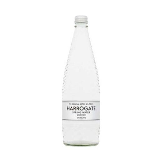 Harrogate Sparkling Spring Water Glass Bottle 750ml (Pack of 12)