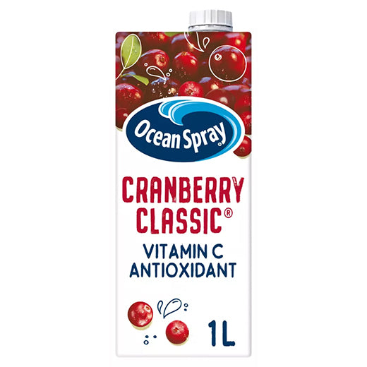 Ocean Spray Cranberry Classic (12x1LITRE) - Aytac Foods Wholesale