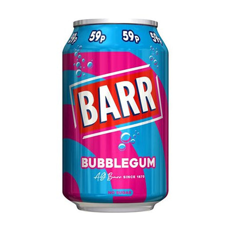 Ag Barr Bubblegum 330Ml 59P Can (24X330ML) - Aytac Foods Wholesale