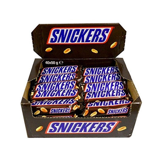 Snickers Chocolate Bars 40x50g