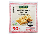 Emira Spring Roll Pastry 10x10inch 30pcs Pink 30x550g