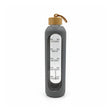 Csm Glass Drinks Bottle With Lid 1000ml - Grey product image