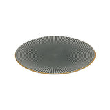 Csm Dinner Plate 10.5Inc Patterned Yellow & Grey (1 pcs) product image