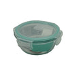 Csm Food Storage Container Glass Clip Lock Round Crisper 370ml (1 pcs) product image