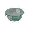 Csm Food Storage Container Glass Clip Lock Round Crisper 635ml (1 pcs) product image