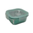 Csm Food Storage Container Glass Clip Lock Square Crisper 500ml (1 pcs) product image