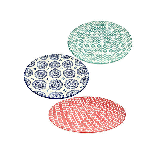 Csm Bohemian Style Dinner Plate 10.5Inc - Various Colours (1 pcs) product image
