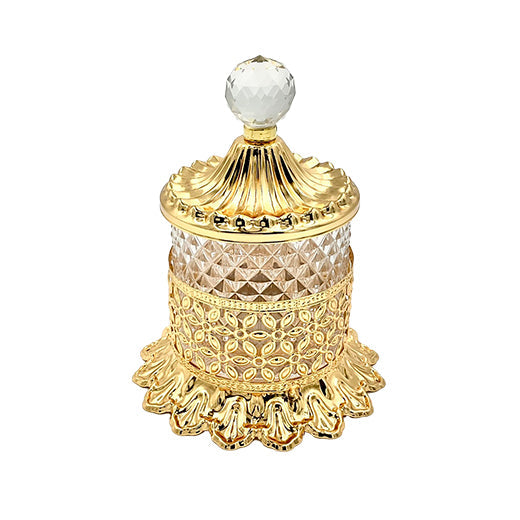 Csm Gold Glass Candy Jar (1 pcs) product image