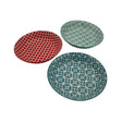 Csm Bohemian Style Round Bowl 8Inc Mixed Set Of 6 - Various Colours (6 pcs) product image