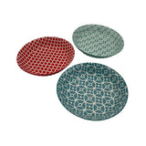 Csm Bohemian Style Round Bowl 8Inc Mixed Set Of 6 - Various Colours (6 pcs) product image