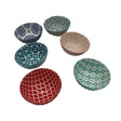 Csm Bohemian Style Round Sides Bowl 4.75Inc Mixed Set Of 6 - Various Colours (6 pcs) product image