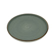 Csm Dessert Plate 8Inc - Duck Egg With Brown Rim (1 pcs) product image