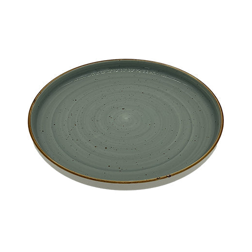 Csm Dinner Plate 10Inc - Duck Egg With Brown Rim (1 pcs) product image