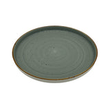 Csm Dinner Plate 10Inc - Duck Egg With Brown Rim (1 pcs) product image