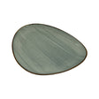 Csm Pebble Dinner Plate 12Inc - Duck Egg With Brown Rim (1 pcs) product image