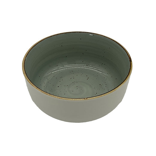 Csm Round Bowl 6Inc - Duck Egg With Brown Rim (1 pcs) product image