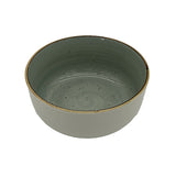 Csm Round Bowl 6Inc - Duck Egg With Brown Rim (1 pcs) product image