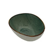 Csm Pebble Side Bowl 5.5Inc - Green With Brown Rim (1 pcs) product image