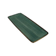 Csm Rectangular Plate 12Inc - Green With Brown Rim (1 pcs) product image