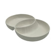 Csm Porcelain 3 Section Serving Platter Round White (1 pcs) product image