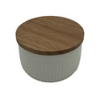 Csm 4'''' Jar With Wooden Lid (1 pcs) product image