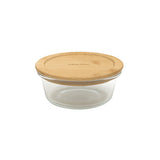 Csm Oven Glass With Bamboo Lid Round Crisper 400ml product image