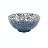 Csm Round Salad Deep Bowl 8'' - Arch Design Blue & White product image