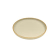 Csm Dessert Plate 8'' - Stone Brown Rim product image