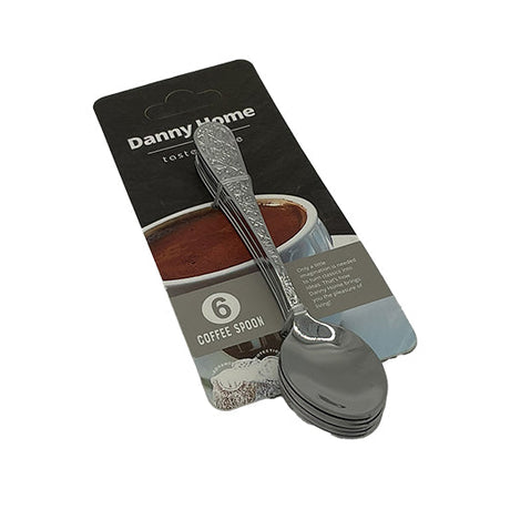 Csm Tea Spoon 6 pcs - Silver Patterned product image